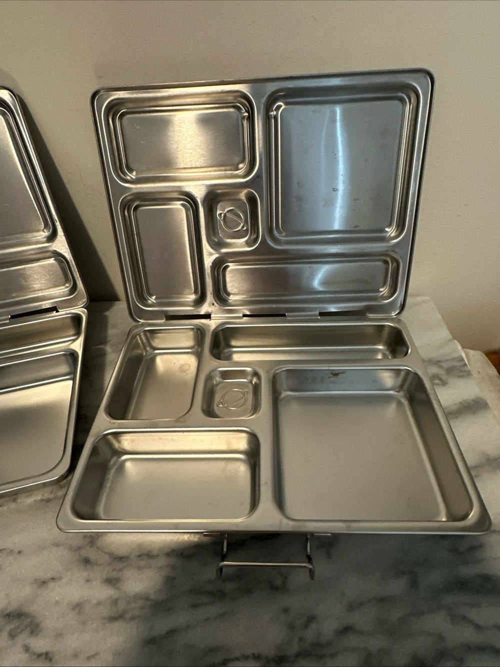 Rover planet box Stainless Steel Compartment Lunch box bento box set of 2 - Picture 9 of 9